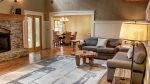 Blue Ridge Lake Retreat - Entry Level Living Room 